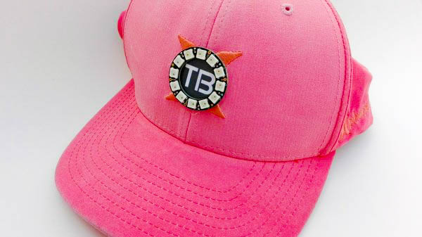 Gorra Neopixel Wearable TBem