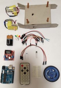 cómo armar carrito con control remoto