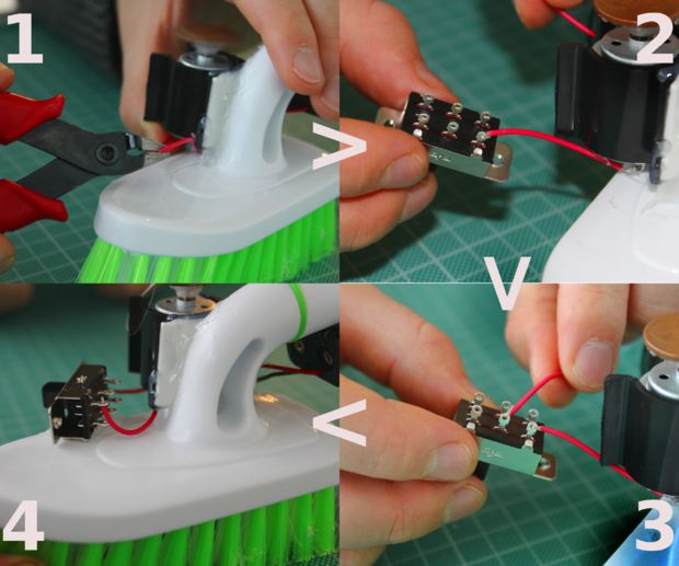 Tutorial para hacer un robot Cepillo - Robot Insecto.