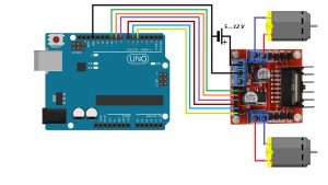 arduino con L298N