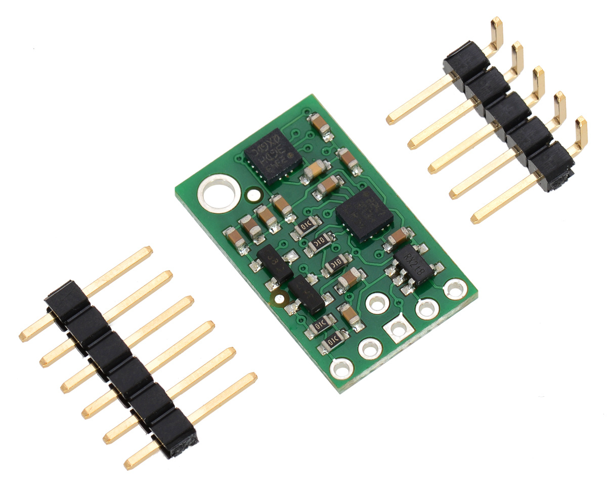 MinIMU-9 v3 Gyro, acelerómetro y brújula (portador L3GD20H y LSM303D) - Imagen 3