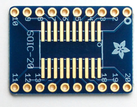 SMT BREAKOUT PCB FOR SOIC-20 - Imagen 2