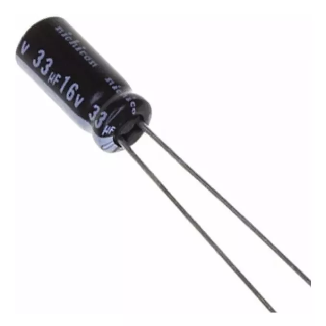 CAPACITOR ELECTROLÍTICO RADIAL, DE 33UF