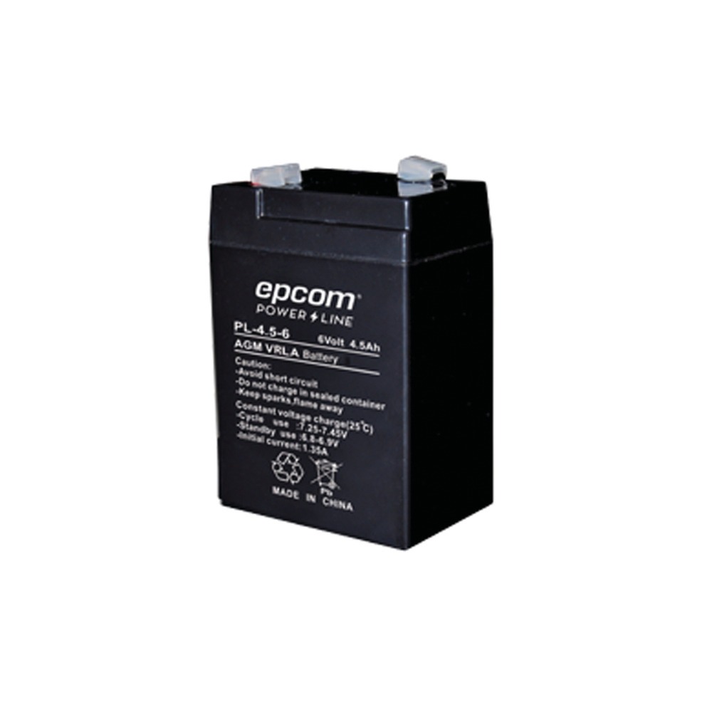 Bateria sellada de 6 Vdc a 4.5 Ah