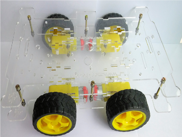 Chasís Carrito 4X4 (No Incluye Motores)