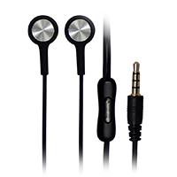 AUDIFONOS ALAMBRICOS GHIA COMET2 CON MANOS LIBRES / COLOR NEGRO