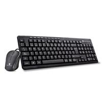 COMBO TECLADO Y MOUSE ALAMBRICO MULTIMEDIA USB NEGRO TECHZONE