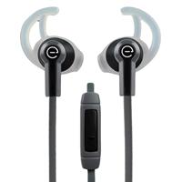 AUDÍFONOS DEPORTIVOS IN-EAR CON MICRÓFONO EASY LINE BY PERFECT CHOICE NEGRO/GRIS