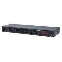 BARRA MULTICONTACTOS INTELLINET 8 SALIDAS PARA MONTAJE EN RACK DE 19