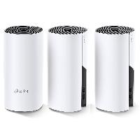 ROUTER TP-LINK DECO M43-PACK 3 PIEZAS AC1200 WHOLE-HOME SISTEMA EN MALLA WI-FI PARA EL HOGAR DUAL-BAND 802.11AC/A/B/G/N CPU QUALCOMM 2 RJ45 GIGABIT 2 ANTENAS INT MU-MIMO BEAMFORMING