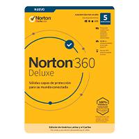 NORTON 360 DELUXE / TOTAL SECURITY/ 5 DISPOSITIVOS/ 1 AÑO