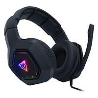 AURICULARES GAMER OCELOT TIPO DIADEMA/OVER EAR/COLOR NEGRO/ILUMINACION TIPO RGB /ALAMBRICOS/CONTROL DE AUDIO/MICROFONO C/CANCELACION DE RUIDO/AJUSTABLES/ MULTIPLATAFORMA/REJILLA