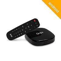 SMART TV BOX GHIA ANDROID /QUADCORE/1GB/8GB/LAN/WIFI/HDMI/AV/USB/NEGRO