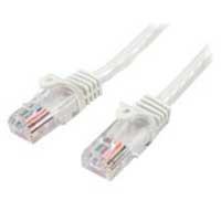 CABLE DE RED DE 10M BLANCO CAT5E ETHERNET RJ45 SIN ENGANCHES - LATIGUILLO SNAGLESS - STARTECH.COM MOD. 45PAT10MWH