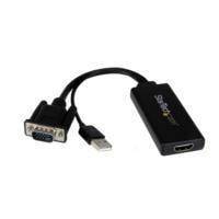 ADAPTADOR VGA A HDMI CON AUDIO Y ALIMENTACIóN USB CONVERTIDOR VGA A HDMI PORTáTIL 1080 P - STARTECH.COM MOD. VGA2HDU