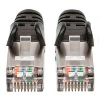CABLE DE RED PATCH CAT 6A, 3.0M(10.0F) S/FTP NEGRO