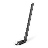 TARJETA DE RED USB TP-LINK ARCHER T2U PLUS BANDA DUAL ALTA GANANCIA AC600 5GHZ 433MBPS 2.4GHZ 200MBPS 802.11AC/A/N/G/B USB 2.0 ANTENA EXTERNA 5DBI