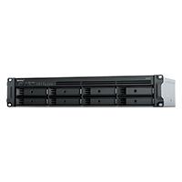 NAS SYNOLOGY RS1221RP+ /FUENTE REDUNDANTE/8 BAHIAS EXPAN HASTA 12 CON UNIDAD DE EXPANSIN RACK 2U/ NCLEO CUADRUPLE 2.2GHZ/ AMD RYZEN V1500B /4GB DDR4 AMPLIABLE A 32GB/LAN GIGABIT X4/USB 3.2 X2/HOTSWA