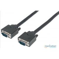 CABLE PARA MONITOR MANHATTAN SVGA HD 15 MACHO A HD 15 MACHO, 1.8 M,