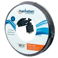 CABLE VGA MANHATTAN PARA MONITOR O PROYECTOR 15 MTS NEGRO MACHO-MACHO
