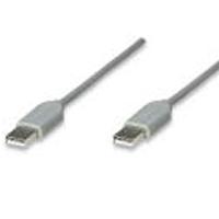 CABLE USB MANHATTAN A-A 1.8 MTS GRIS