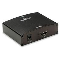 CONVERTIDOR MANHATTAN VGA HD15 A HDMI 1080P AUDIO RCA