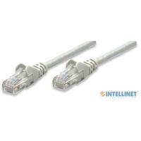 CABLE DE RED PATCH CAT5E INTELLINET RJ45 3.0 METROS 10 FT COLOR GRIS