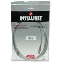 CABLE DE RED PATCH CAT5E INTELLINET RJ45 1.0 METRO 3 FT COLOR GRIS
