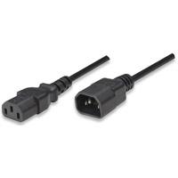 CABLE EXTENSION DE CORRIENTE MANHATTAN 1.8M CPU MONITOR PROYECTOR