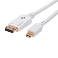 CABLE ADAPTADOR MANHATTAN MINI DISPLAYPORT A DISPLAYPORT 2.0M M-M
