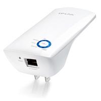 REPETIDOR INALAMBRICO EXTENSOR DE RANGO TP-LINK TL-WA850RE 300MBPS 1 RJ45 10/100 MBPS PLUG AND PLAY SIN CABLES