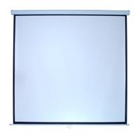 PANTALLA MULTIMEDIA SCREEN MSC-213 BCO 120 DIAGONAL FORMATO 1:1 COLOR BLANCO MATE P/COLGAR MANUAL