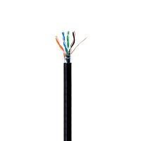 BOBINA UTP CAT5E CONDUMEX/USO INTERIOR/EXTERIOR /4 PARES/24 AWG/100 COBRE/305 MTS/CUBIERTA PVC/NEGRO