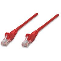 CABLE DE RED PATCH CAT5E INTELLINET RJ45 1.0 METRO 3 FT COLOR ROJO