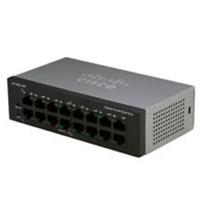 SWITCH CISCO SMB - 16 PUERTOS - 10/100 MBPS - NO ADMINISTRABLE - ESCRITORIO - QOS