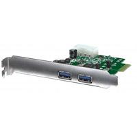 TARJETA PCI EXPRESS MANHATTAN USB 3.0 2 PUERTOS BRACKET LARGO CORTO