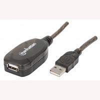 CABLE EXTENSION MANHATTAN USB 20.0M ACTIVA ENCADENABLE X2 MAXIMO 40M