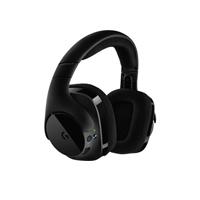 AUDIFONOS CON MICROFONO TIPO DIADEMA LOGITECH G533 NEGRO INALMBRICA PARA JUEGOS SONIDO ENVOLVENTE DTS 7.1