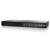 SWITCH CISCO SMB 24 PUERTOS 10/100 NO ADMINISTRABLE (PLUG AND PLAY) RACK 4.8 GBIT/S