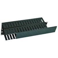 ORGANIZADOR DE CABLES NORTH SYSTEM 1 U.R. DOBLE HORIZONTAL 19