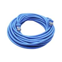 CABLE DE RED GHIA 7.5 MTS 22.5 PIES PATCH CORD CAT 5E UTP AZUL 100COBRE