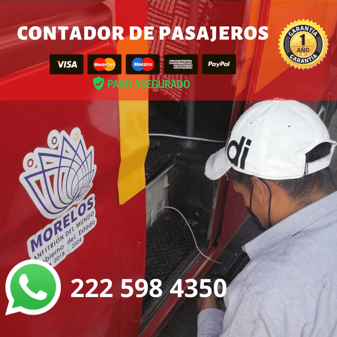 Instalacion de Contador de Pasajeros