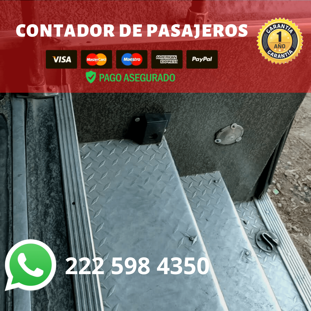 Contador de Pasajeros para Autobuses