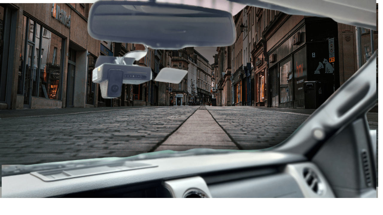 DashCam con IA de parabrisas Cámara de Seguridad y asistencia de manejo para vehículos con Grabación Interior y Exterior - Imagen 2