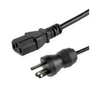CABLE DE 3M DE ALIMENTACION DE GRADO HOSPITALARIO, 18AWG, NEMA 5-15P A C13, 10A 125V, CABLE PUNTO VERDE - STARTECH.COM MOD. PXTMG10110