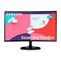MONITOR LED SAMSUNG 27 PULGADAS, ESSENTIAL,CURVO, FHD, 75 HZ, PANEL VA, HDMI, VGA, 1800R, 4MS
