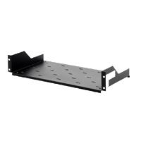 CHAROLA PARA RACK DE 19, 23 CM DE PROFUNDIDAD, 2U.