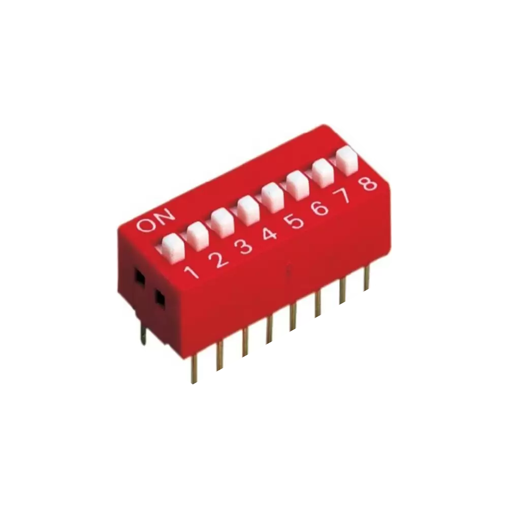 DIP SWITCH DE 8 POSICIONES