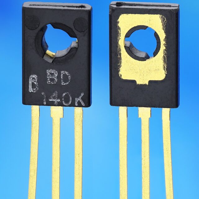 TRANSISTOR DE POTENCIA PNP BD140 80V 1.5A TO-126