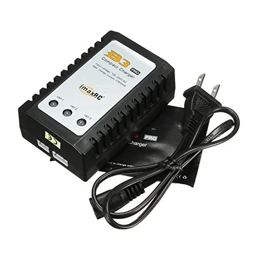 CARGADOR BALANCEADOR PARA BATERÍA LIPO 2S Y 3S CON ENCHUFE AMERICANO